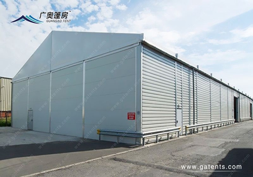 旺季來臨前，企業(yè)選用倉儲篷房優(yōu)先解決貨物堆積問題